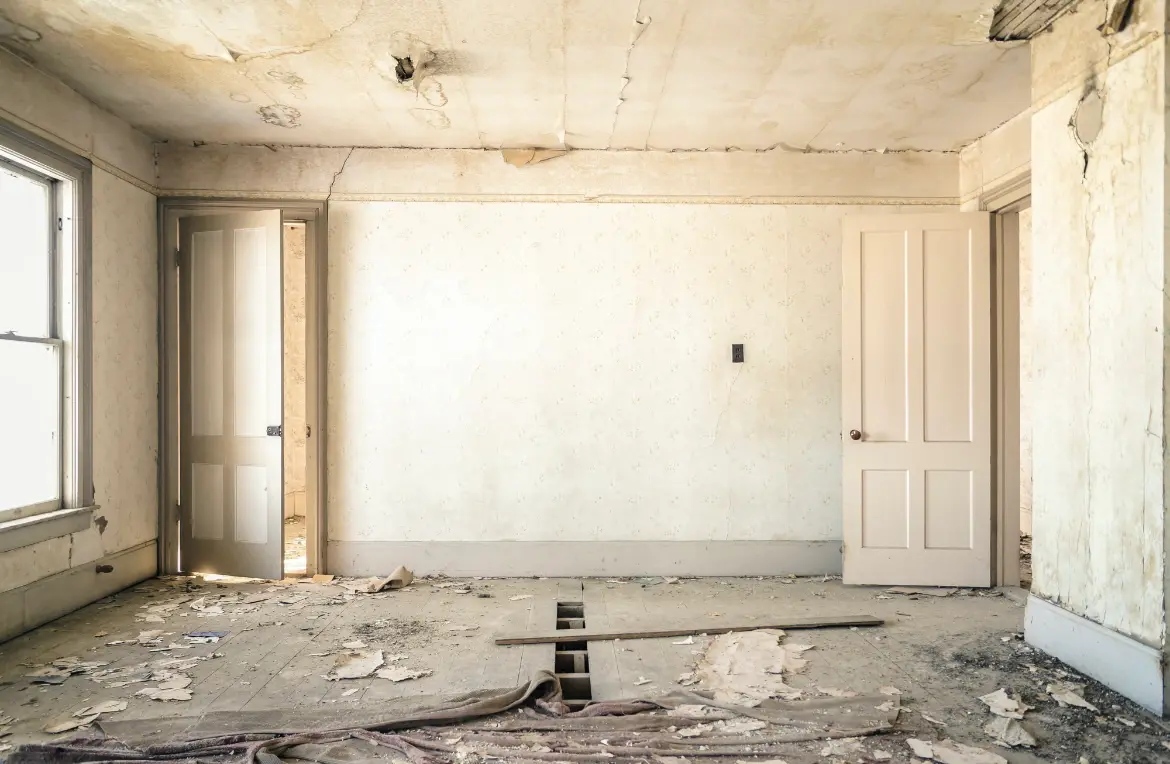 Waste disposal crew managing a cleanout project in Everett